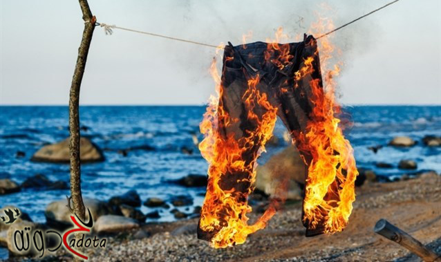 تفسير رؤية حرق الملابس في المنام