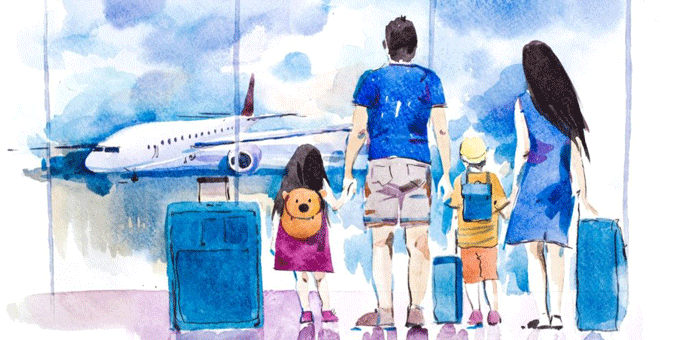 تفسير رؤية السفر مع العائلة في المنام