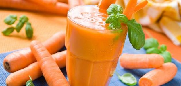 تفسير رؤية عصير الجزر في المنام